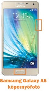 Samsung Galaxy A5 képernyőfotó