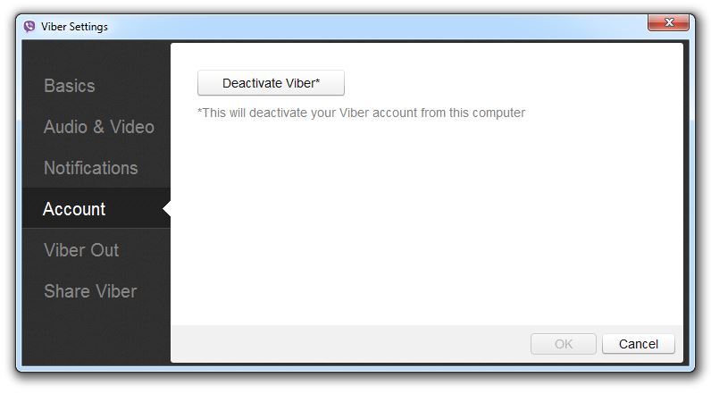 Activate viber com. Вайбер сменить пользователя на компьютере. Как сменить пользователя вайбер на ПК.
