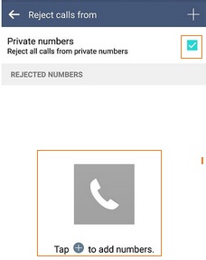 Telefonszám letiltása LG telefonokon