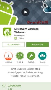 DroidCam letöltése androidra