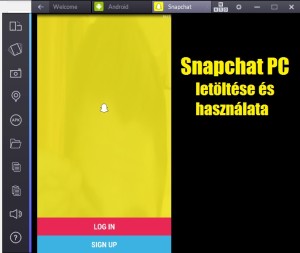 Snapchat PC letöltése és használata