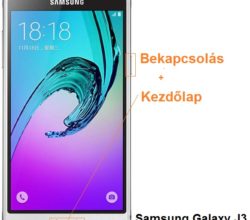 Samsung Galaxy J3 képernyőfotó készítése