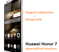 Huawei Honor 7 képernyőfotó